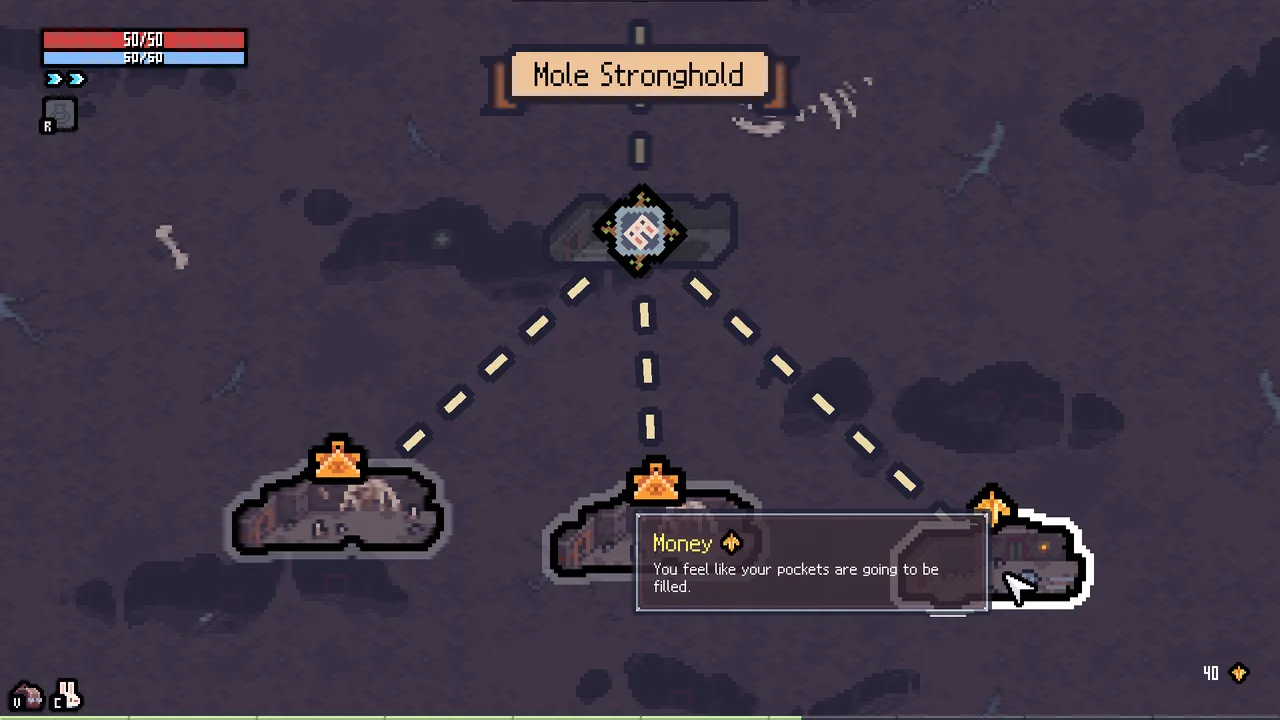 Official Sephiria screenshot showing a level-up item selection with reroll.